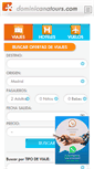 Mobile Screenshot of dominicanatours.com